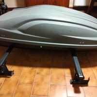 Barre portapacchi + bauletto da tetto  per 500 L