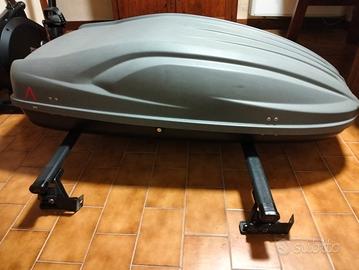 Barre portapacchi + bauletto da tetto  per 500 L