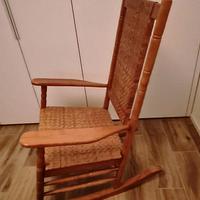 Sedia a dondolo in legno, stile Kennedy Rocker
