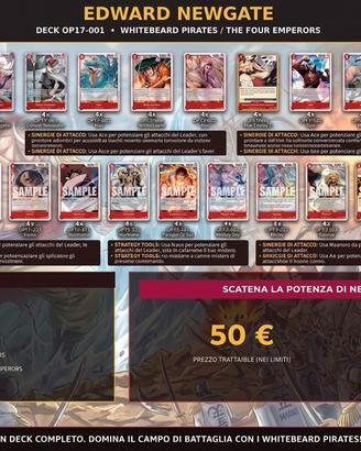 Deck Edward Newgate OP17-001 Metà ENG