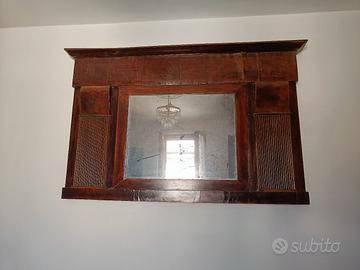 specchiera sopra camino fine 800