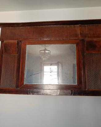 specchiera sopra camino fine 800