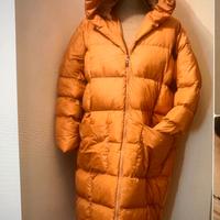 Piumino  poliester arancio zucca  tg veste XX L 50