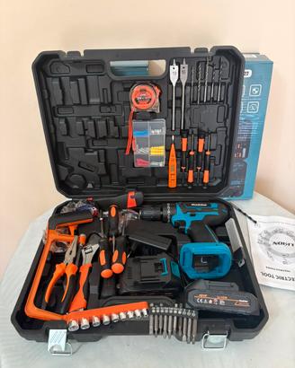 Trapano avvitatore + numerosi  accessori