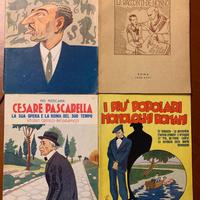 Volumetti autori romani: Trilussa, Pascarella ...