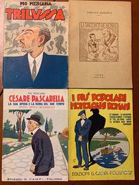 Volumetti autori romani: Trilussa, Pascarella ...