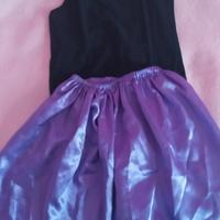 Vestito strega Halloween 5-8 anni