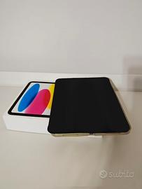 Ipad 10gen, 256GB mem., cover a libro + pellicola