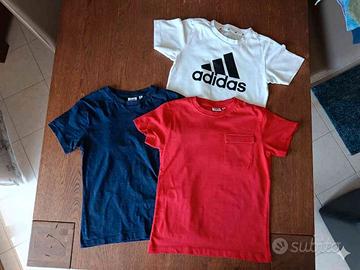 Lotto 3 Magliette Bambino 7-8 anni (128cm) - Come