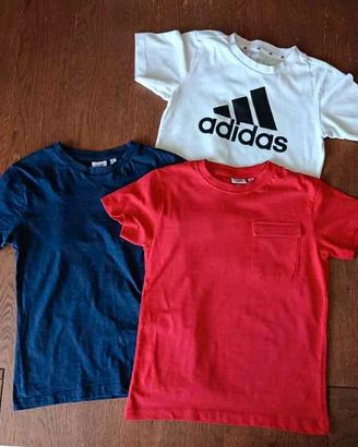 Lotto 3 Magliette Bambino 7-8 anni (128cm) - Come