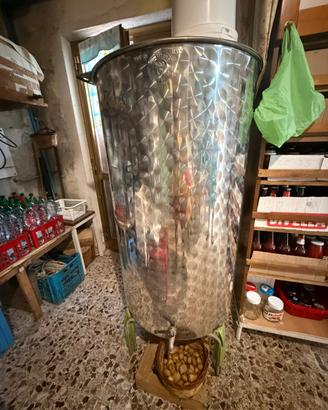 Botte acciaio inox 500 l
