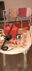 Canna da pesca con totanara professionale 