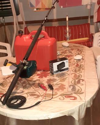 Canna da pesca con totanara professionale 