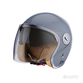 CASCO JET VINTAGE MOTO CAFE' RACER CUSTOM STORMER 