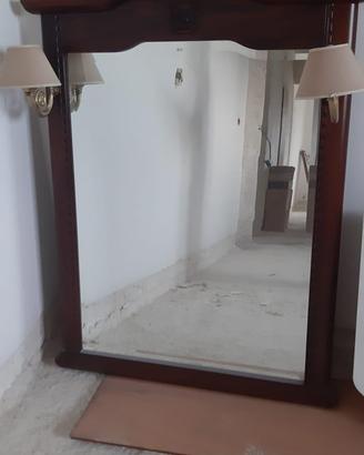 Mobile da bagno in legno di noce - tavolo verand