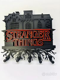 Porta appendi chiavi da parete Logo Stranger Thing
