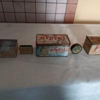 Scatole in  latta vintage anni 50/60