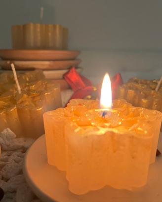Candele fiocco di neve