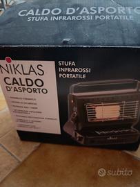 stufa e lampada da campeggio 