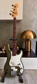Fender precision élite ii pewter