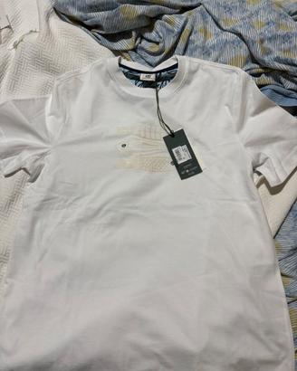 T-shirt Henry Cotton’s uomo bianca taglia L nuova