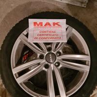 cerchi mak 17 gomme Michelin Alpin 6 