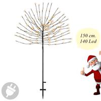 Albero Natale luminoso esterno Luci Led Natalizie