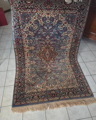 Tappeto orientale persiano blu 180x120 cm