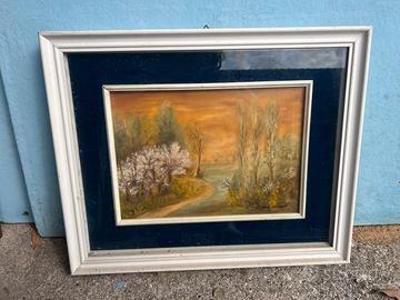 Dipinto vintage firmato Milly Degamo