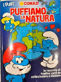 Album carte e figurine Puffi