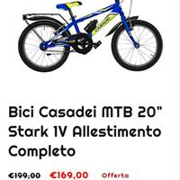 Bicicletta bambino