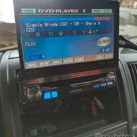 autoradio alpine doppio din iva 106 in buone condi