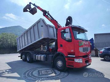 RENAULT PREMIUM 450 GRU E RIBALTABILE