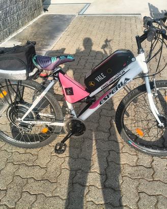 e-bike MTB bici elettrica donna 