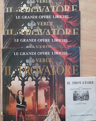 Vinili Il trovatore con libretti 