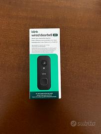 Blink Videocitofono Cablato 2K+ WiFi IP65 Audio