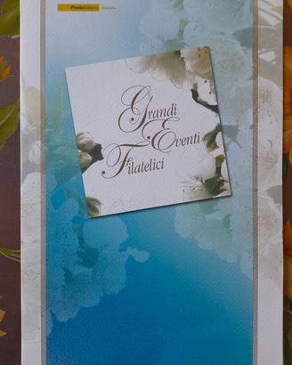 Folder Grandi eventi filatelici Luigi Ganna