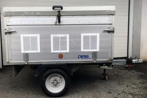 Rimorchio trasporto animali vivi.