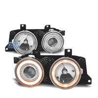FARI BMW E34 E32 86-94 ANGEL EYES FONDO CROMATO