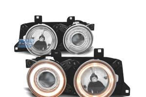 FARI BMW E34 E32 86-94 ANGEL EYES FONDO CROMATO