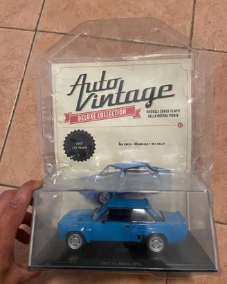Modellino 1/24 fiat 131 abarth