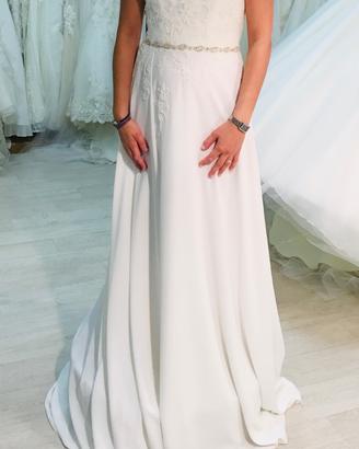 ABITO DA SPOSA WHITE ONE BARCELONA – MAI INDOSSATO