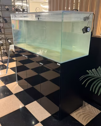 Acquario refrigerato per crostacei/pesci