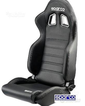 SEDILI SPARCO R100 SKY in similpelle
