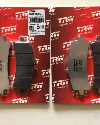 2 pastiglie freno da corsa TRW Lucas anteriori MCB