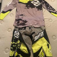 Completo shot motocross/enduro/motard nuovo