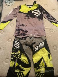 Completo shot motocross/enduro/motard nuovo