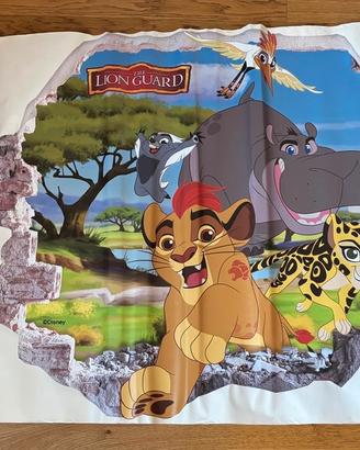 Adesivi murali LION GUARD