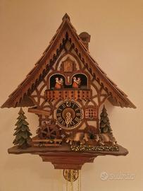 Orologio a cucù HÖNES originale Foresta Nera NUOVO