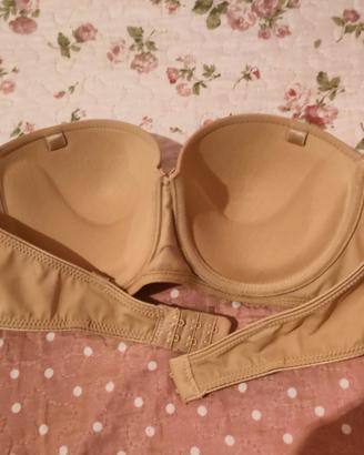 Reggiseno senza bradelle colore neutro